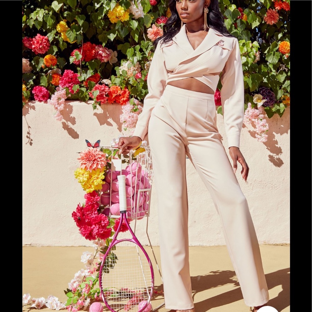 Fashion Nova Asking for Permission Pants Set sz Large